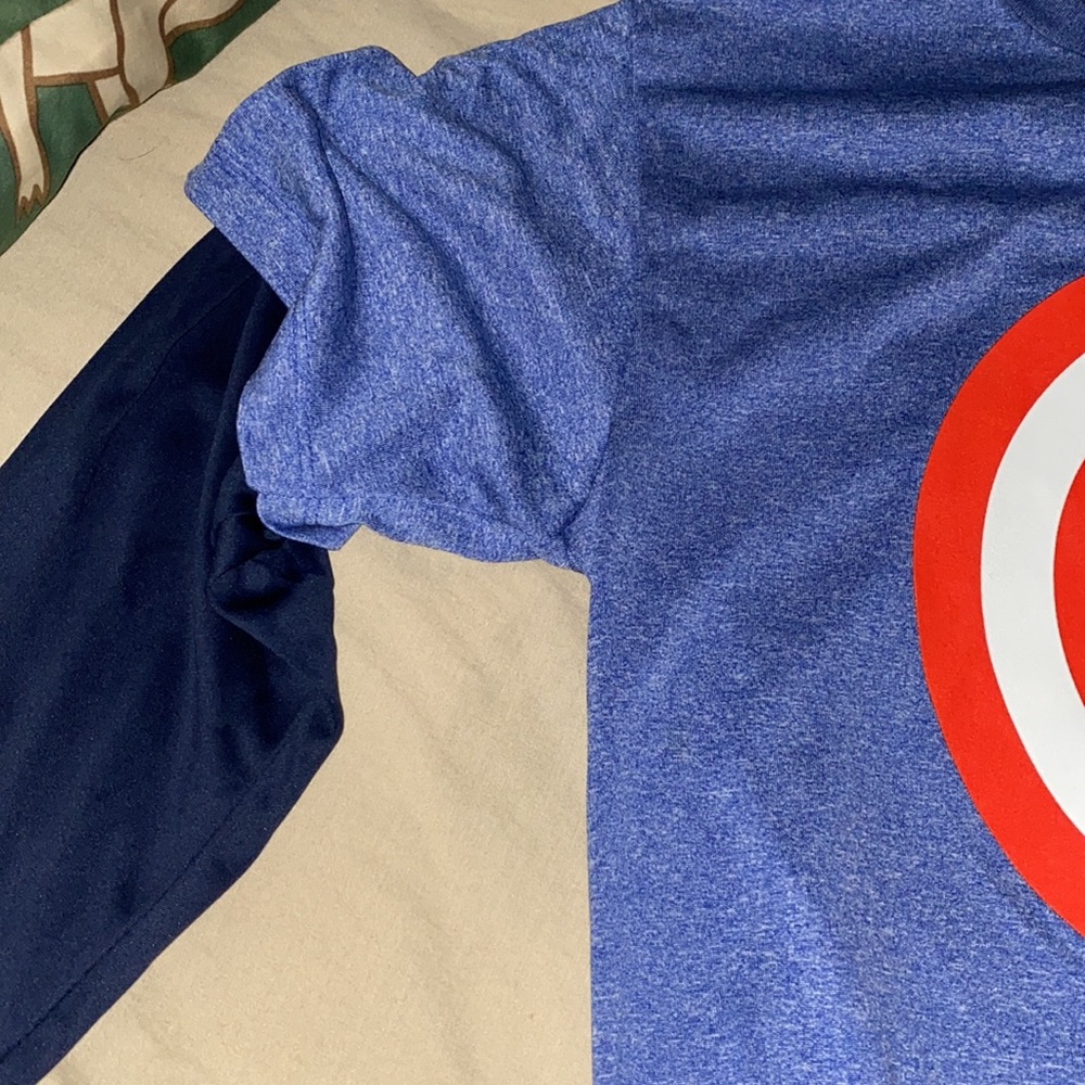 NWT Avengers Captain America Shirt boy size:L - Picture 5 of 5